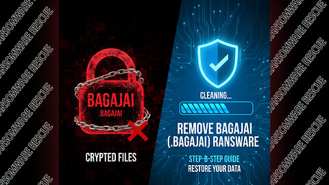 || SOLVED ✅🔘|| BAGAJAI (.BAGAJAI) MedusaLocker family ransomware virus - Removal & Decryption
