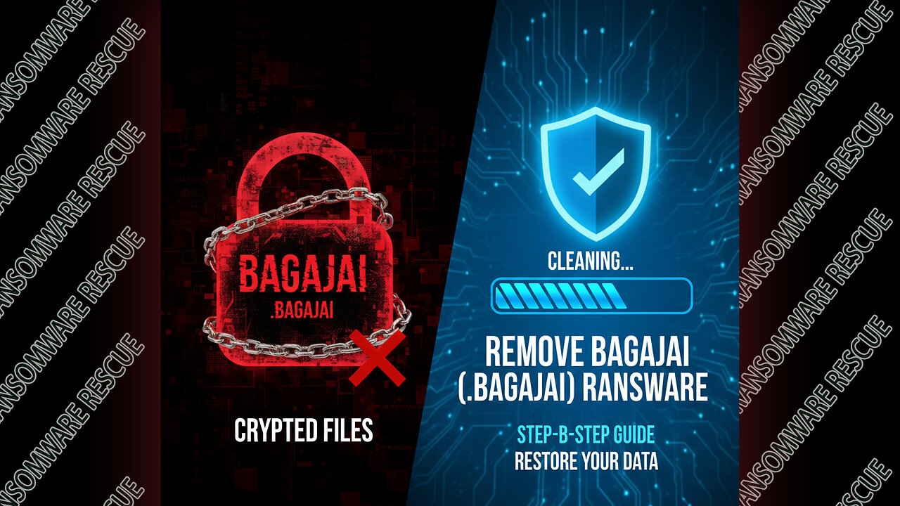 || SOLVED ✅🔘|| BAGAJAI (.BAGAJAI) MedusaLocker family ransomware virus - Removal & Decryption
