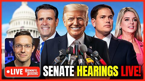 🚨Confirmation Hearings LIVE Right NOW | Pam Bondi, Rubio, John Ratcliffe & More| Deep State PANIC