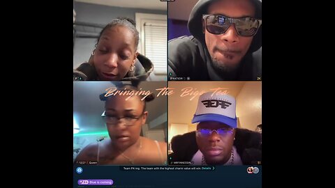 Ivy say her ex was over there the other day now he’s back with his woman.