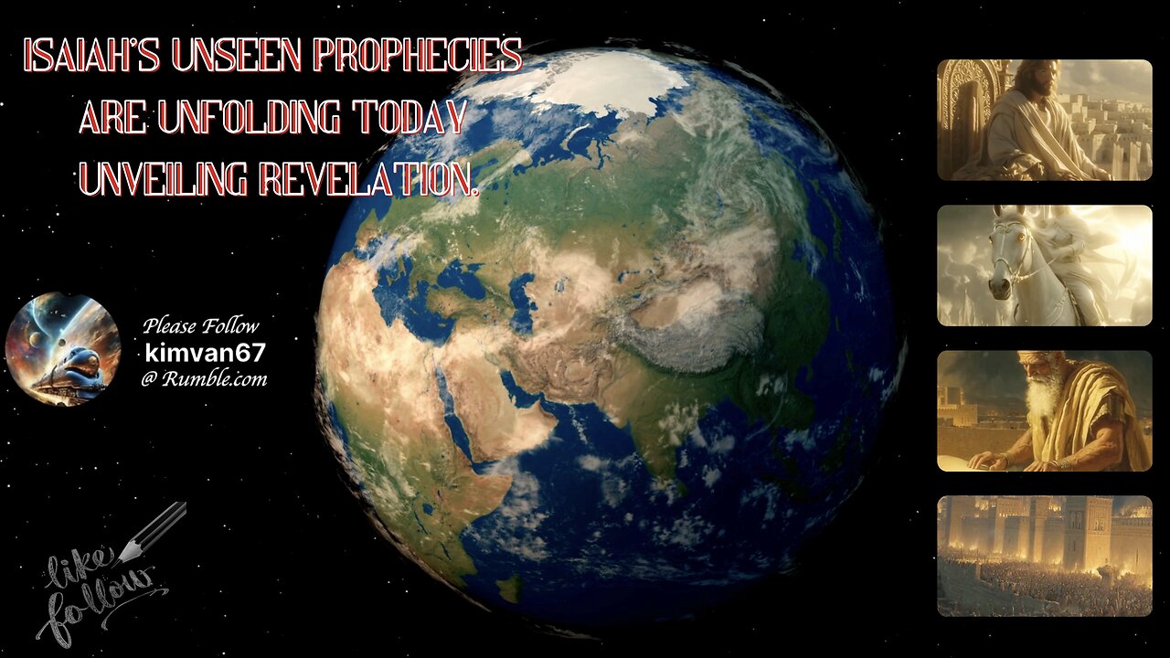 🔴 ISAIAHs Unseen Prophecies Are Unfolding Today Unveiling Revelation..