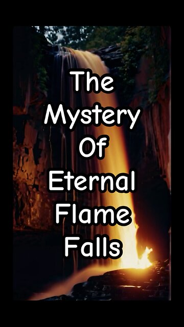 The mystery of eternal flame falls.