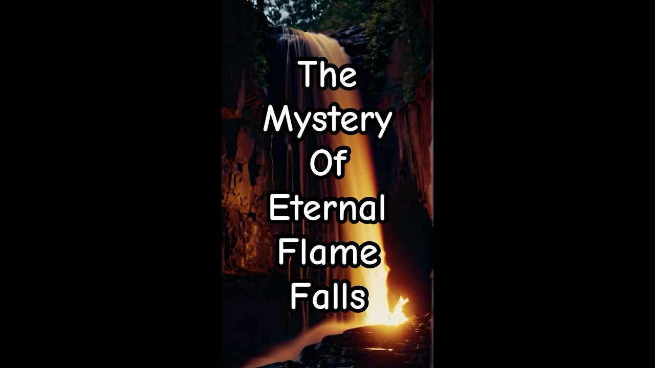 The mystery of eternal flame falls.