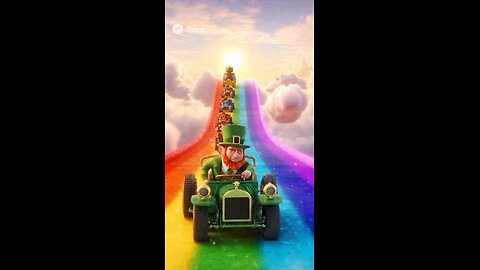 Even Rainbows Have Traffic Jams 🌈🍀😂🔥
