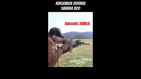 Best 300 Blackout Suppressor? Ridgeback Defense Sahara 300