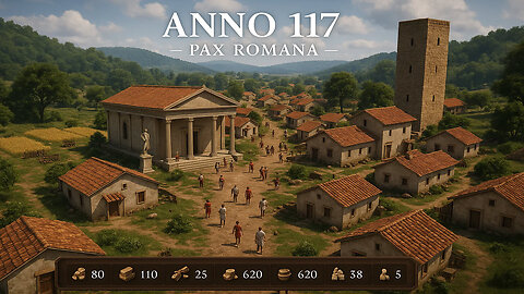 Anno 117 Pax Romana Full Gameplay Walkthrough 🏗️