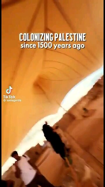 Colonizing "Palestine" 1500 years ago.