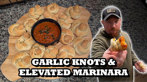 Homemade Garlic Knots & Elevated Marinara – The BEST Appetizer EVER!!