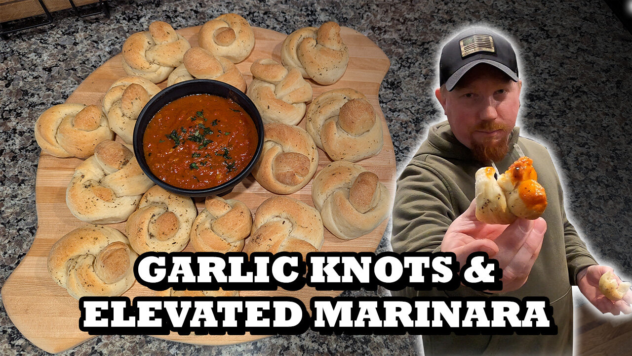Homemade Garlic Knots & Elevated Marinara – The BEST Appetizer EVER!!