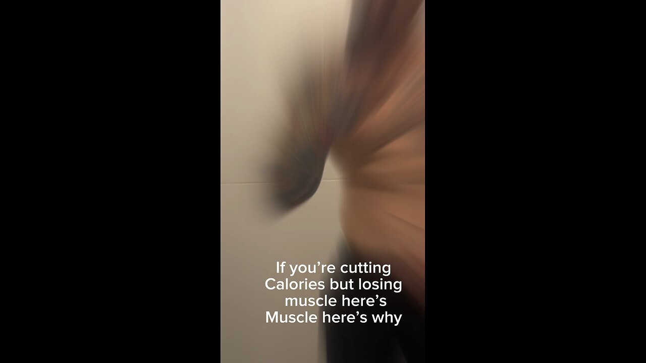 If you’re cutting calories but losing muscle here’s why