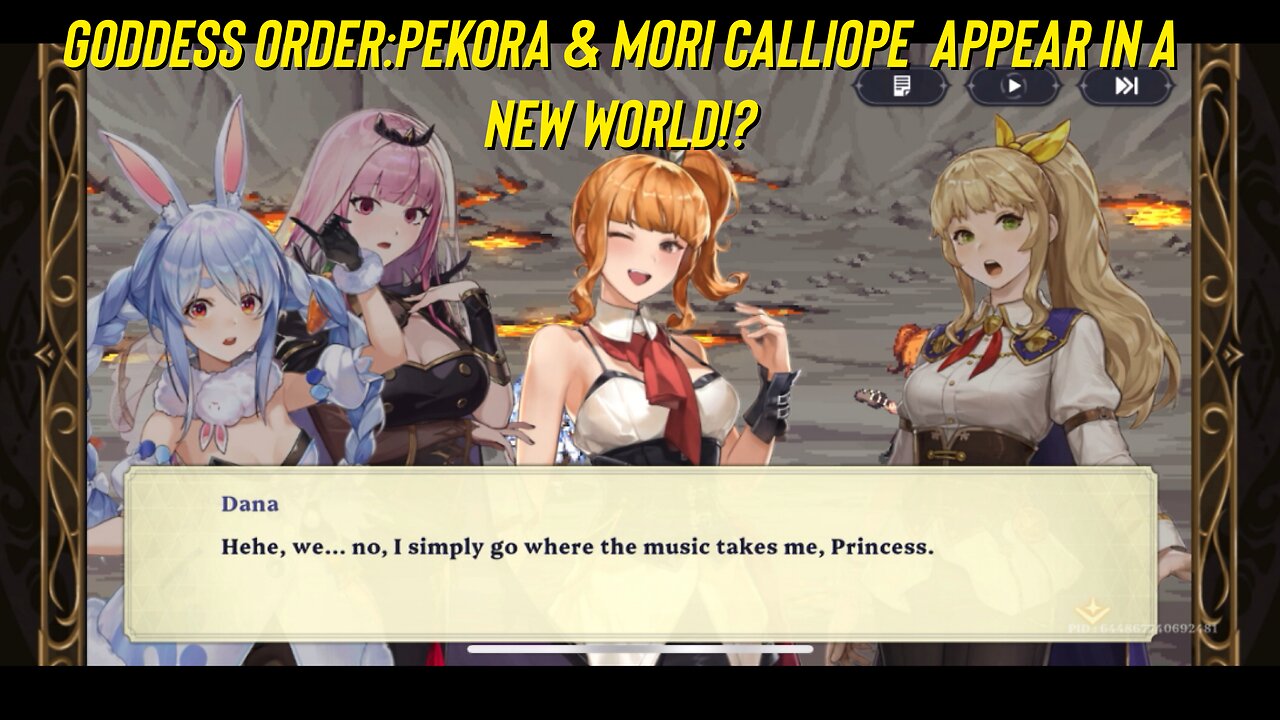 Goddess Order:Pekora & Mori calliope Appear in a new world!?, Hololive Event! ,The City of Totemeria