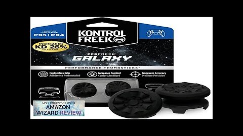 KontrolFreek FPS Freek Galaxy Black for Playstation 4 (PS4) and Playstation 5 Review