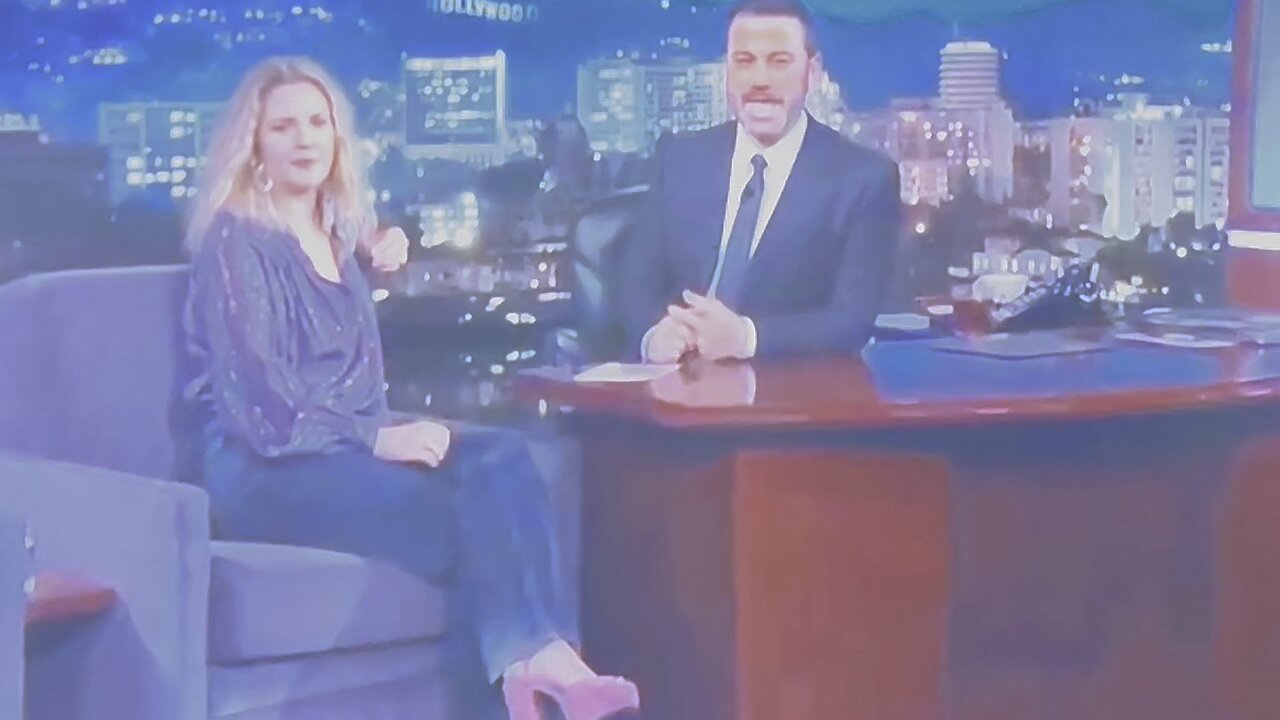 Drew Barrymore admitting she is a cannibal.