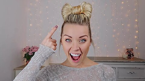 BOW BUN TUTORIAL (EASY!) 