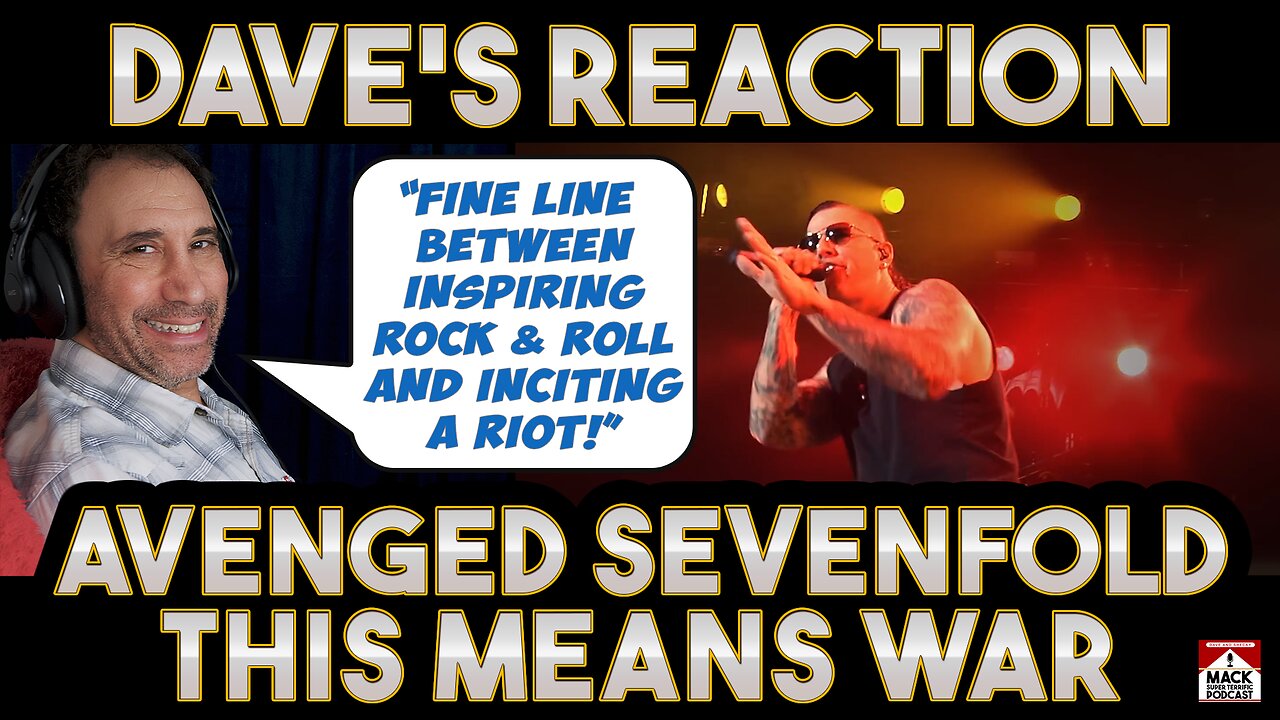 Dave's Reaction: Avenged Sevenfold — This Means War