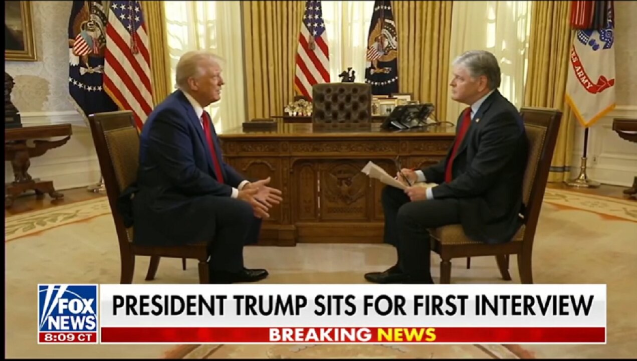 PRESIDENT TRUMP INTERVIEW WITH HANNITY