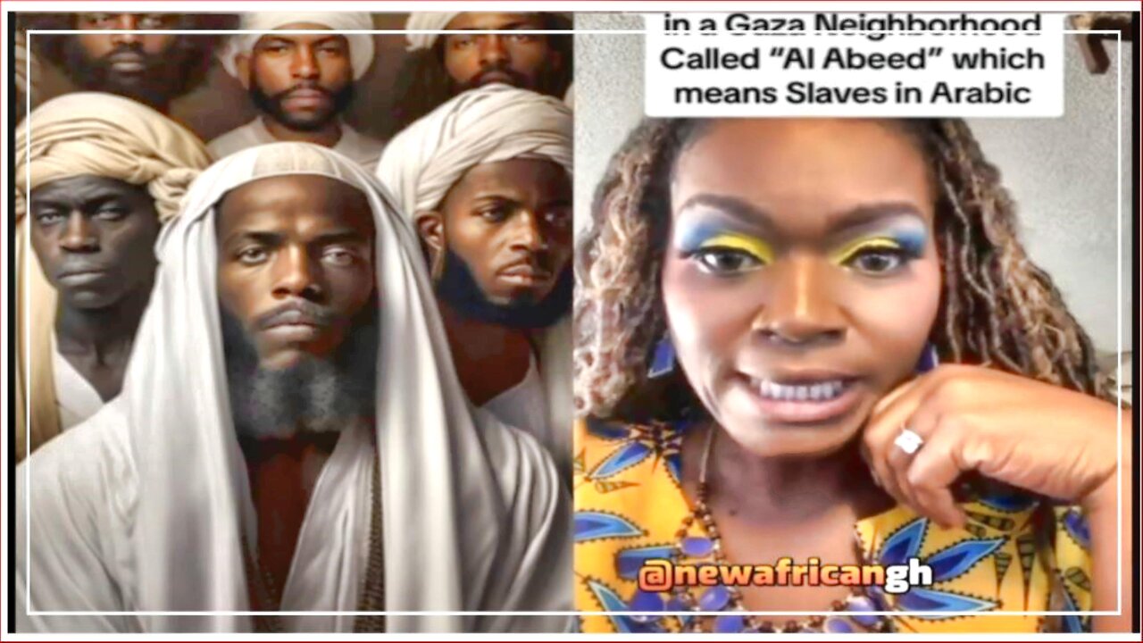 11,000 Black Palestinian Live in a Gaza Neighborhood Called "Al Abeed" (Neighborhood of the Slaves)