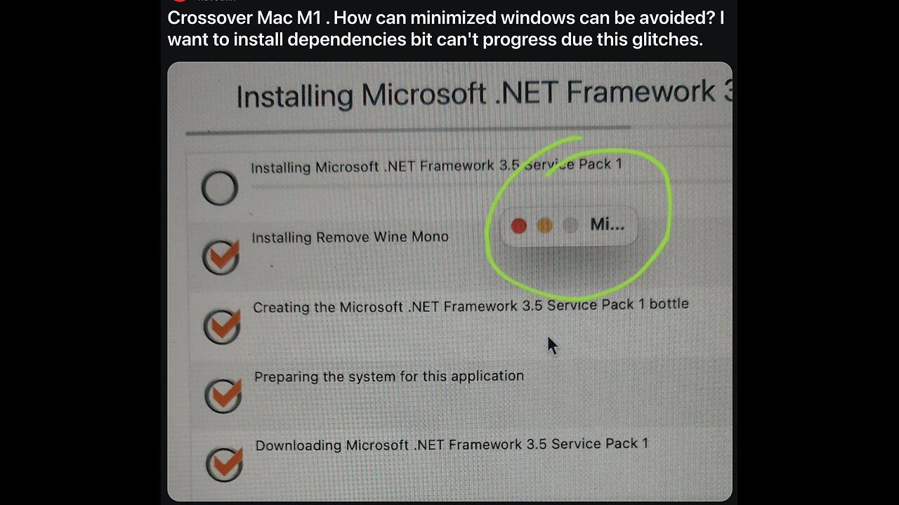 CrossOver™ Mac💻[M1] Installing All WINDOWS dependencies for Modern Gaming in 2025. Which ones ?