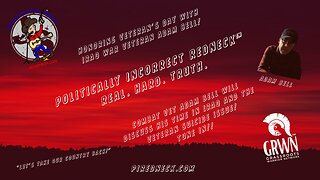 Veteran’s Day w/ Iraq War Vet Adam Bell! “LIVE” @ 5:00 PM EST 11/11!