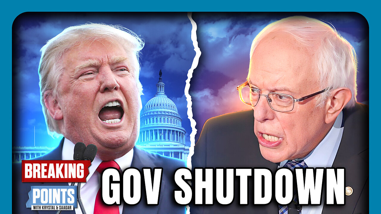 Bernie RIPS TRUMP A Government Shutdown BEGINS