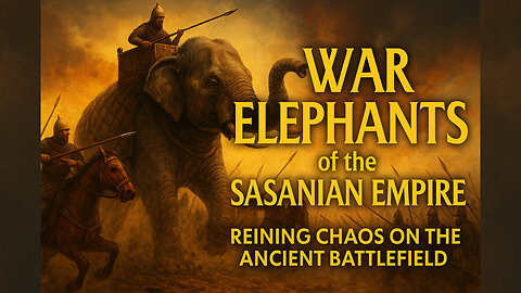 War Elephants of the Sassanian Empire | Ancient Persia’s Secret Weapon