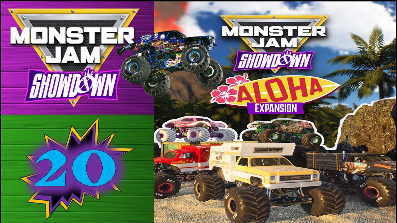 Monster Jam Showdown Ep 20 Son UVa Digger explores Hawaii