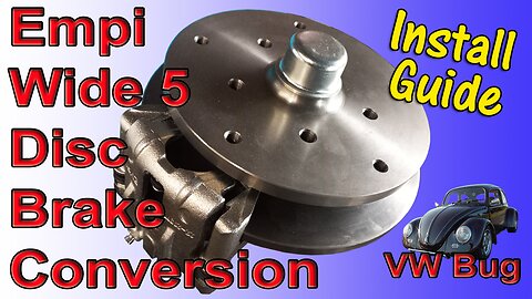 Fitting an Empi Wide 5 Disc Conversion on a Balljoint VW Bug :) - Porsche 5/130 & VW 5/205 PCD