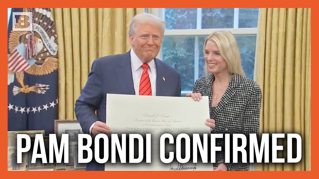 "We're Going to Make America Safe Again": Pam Bondi Sworn in as Attorney General