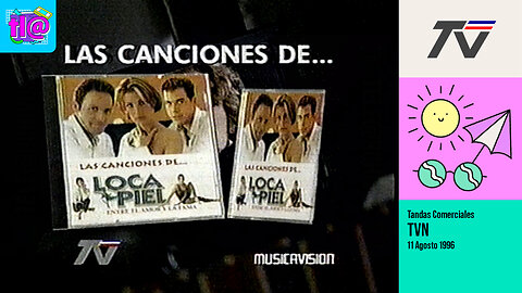 Tandas Comerciales TVN (11 de Agosto 1996)