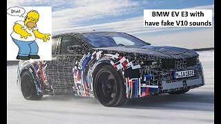 Electric BMW M3 will have V10 engine sound, just buy vintage
