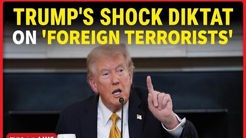 Trump I 'Taking The Fight To Terrorists': Team Trump Tightens Noose On Crime, Cartels