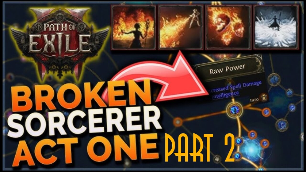 "Mastering the Arcane: PoE 2 Sorceress Build Showcase – Unleash the Magic!" Part 2