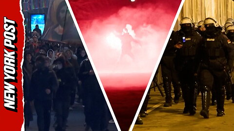 Violent clashes erupt in Serbia as protesters demand early elections