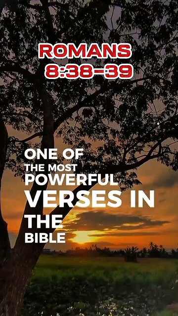 MORE THAN CONQUERORS (Romans 8:38–39)