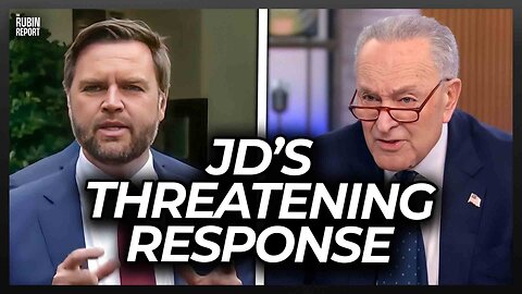 Chuck Schumer Humiliated as JD Vance Responds to His Threat 