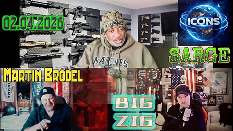 SARGE - MARTIN BRODEL - BIG ZIG ---> LIVE <--- [02.05.2026] INTEL, COMMS, LAUGHS & THOUGHTS *EPIC*