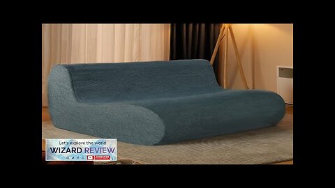 Loveseat Bean Bag Chair Bean Bag Couch Lazy Beanbag Sofa Large Armless Review