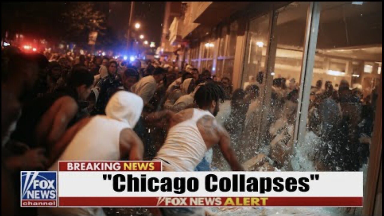 Illegals ‘Wipe Out’ Downtown Chicago… as Mayor’s "Sanctuary" Scheme COLLAPSES