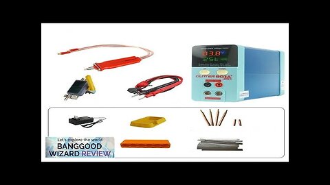 GLITTER 11.3KW Handheld Spot Welder Energy Storage Type Electric Welder with Test Review