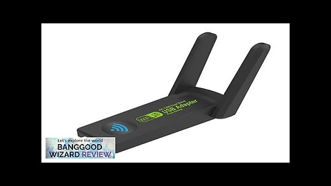 1300M USB3.0 WiFi Adapter 2.4G/5GHz Wireless Dual Band Wi-Fi Dongle Network Card Review