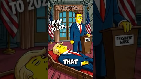 The Simpsons predicted 2025!🤯 #shorts