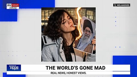 World’s Gone Mad: Iranian woman shows the 'cowardly feminists' in the West how it's done