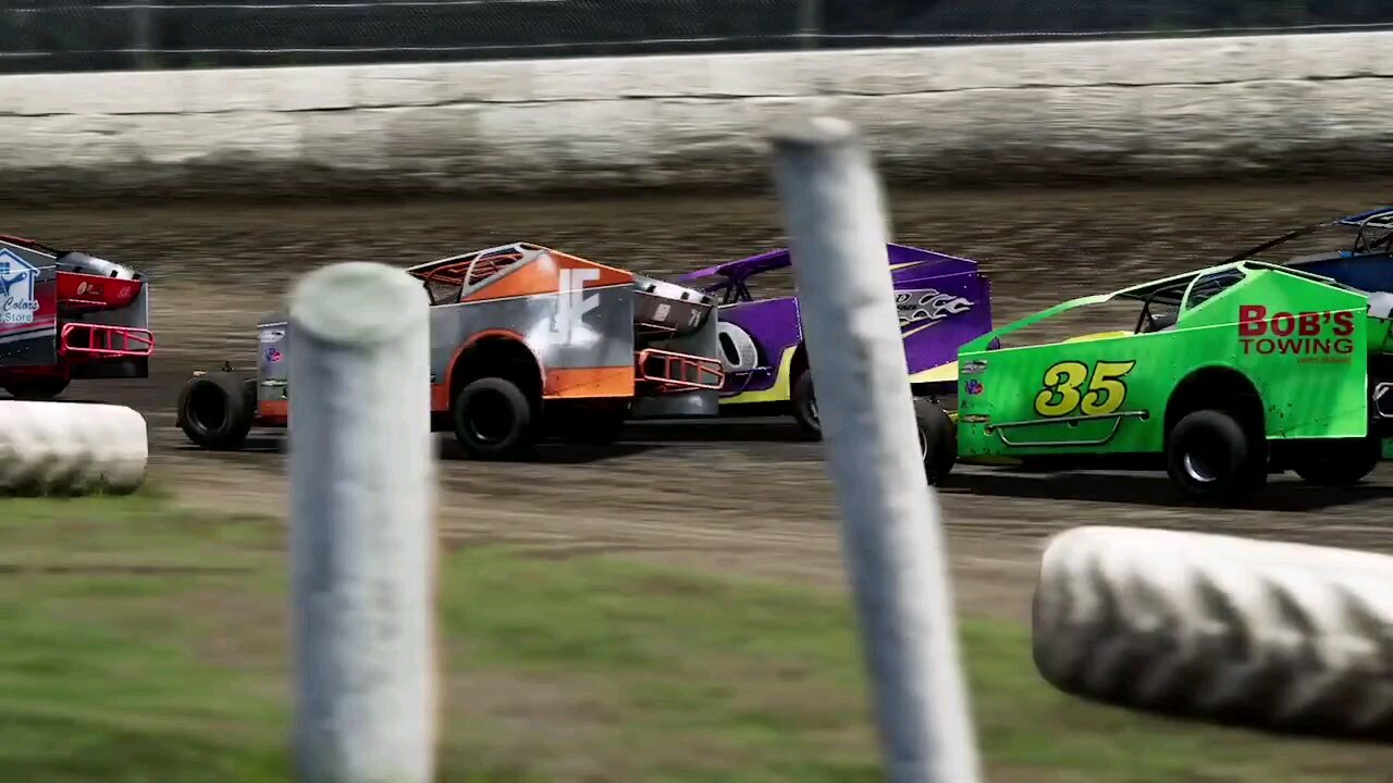 woo dirt racing 24 big block modified action