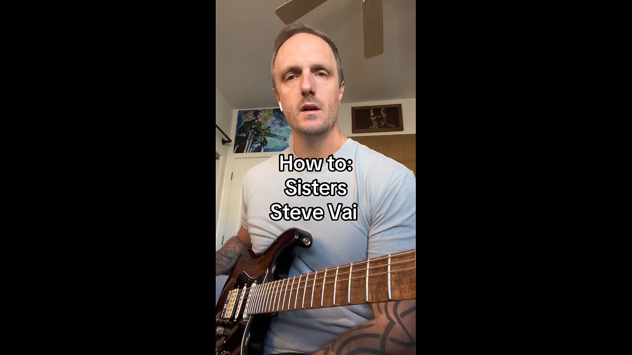 How to play: Sisters - Steve Vai