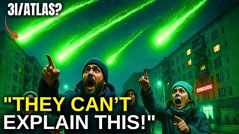 3I/ATLAS: MASSIVE Green Comets Seen In Moscow!