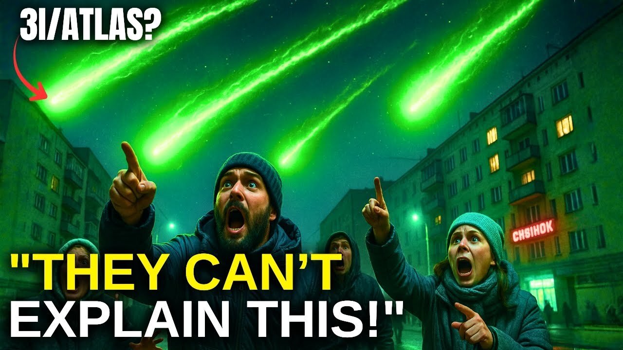3I/ATLAS: MASSIVE Green Comets Seen In Moscow!