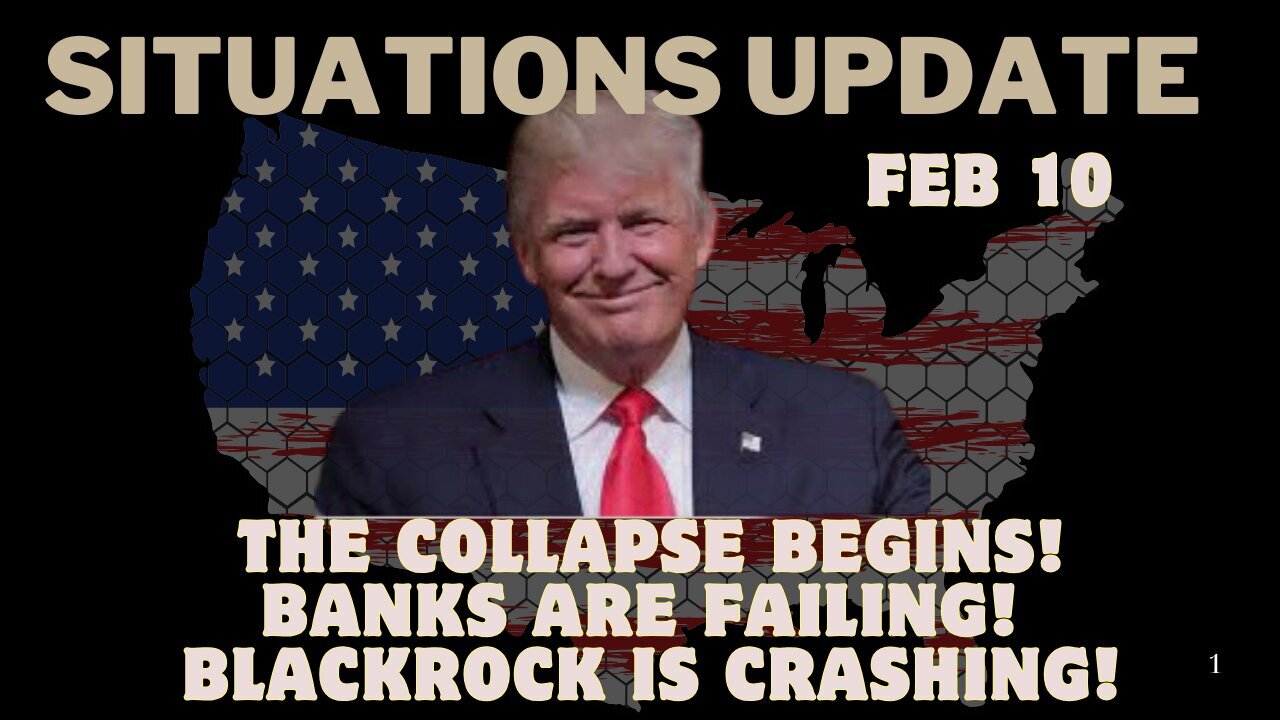 Situation Update – The Collapse Begins! Banks Are Failing! BlackRock Is Crashing!!!