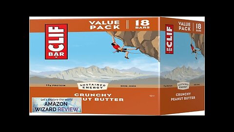 Clif Bar Crunchy Peanut Butter Made with Organic Oats Review