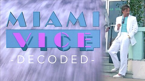Miami Vice (1984) DECODED - Esoteric Symbolism & Jesus Parallels
