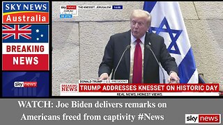 WATCH: Joe Biden delivers remarks on Americans freed from captivity #News